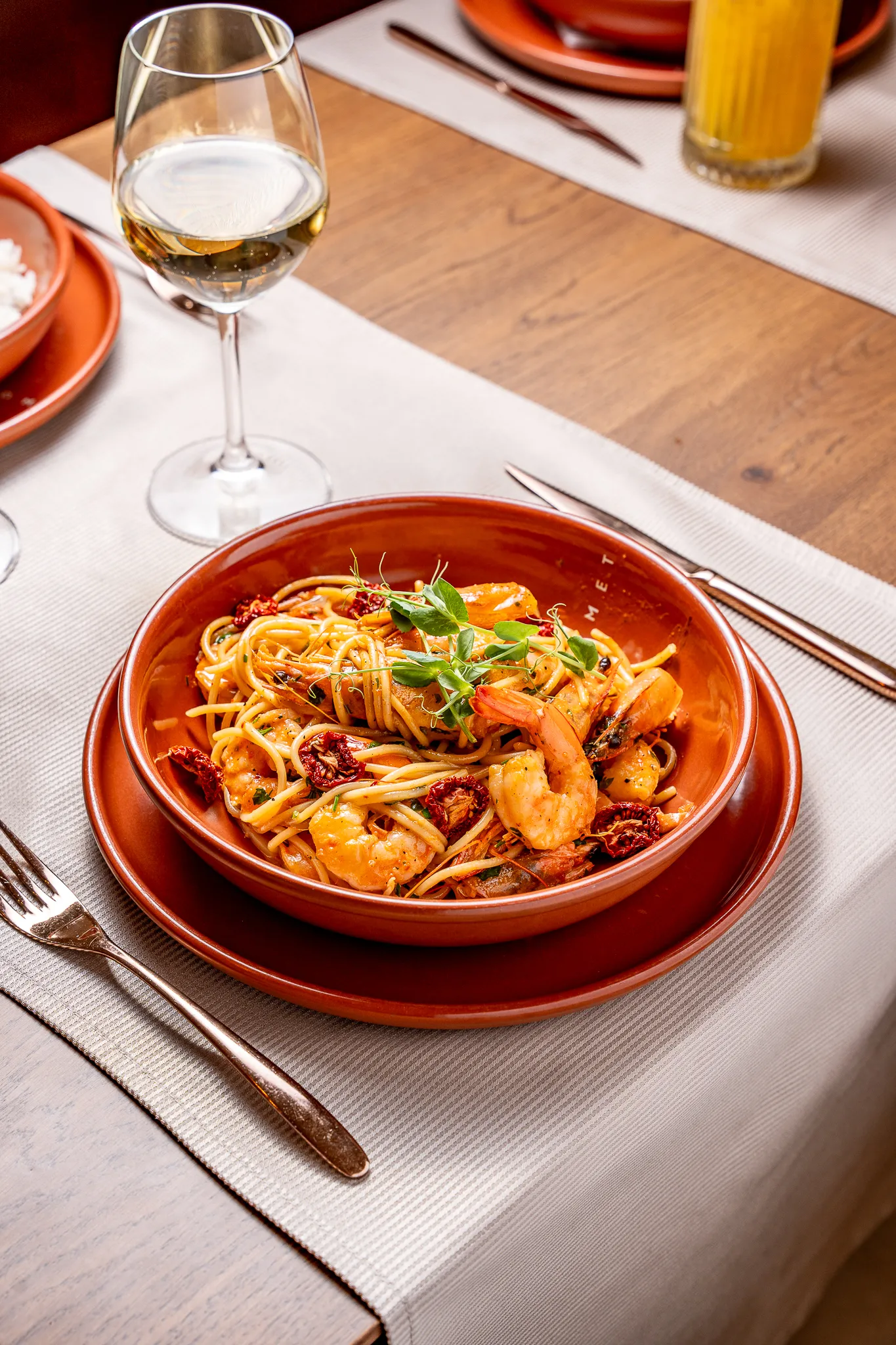 Spaghetti Aglio Olio & Creveți