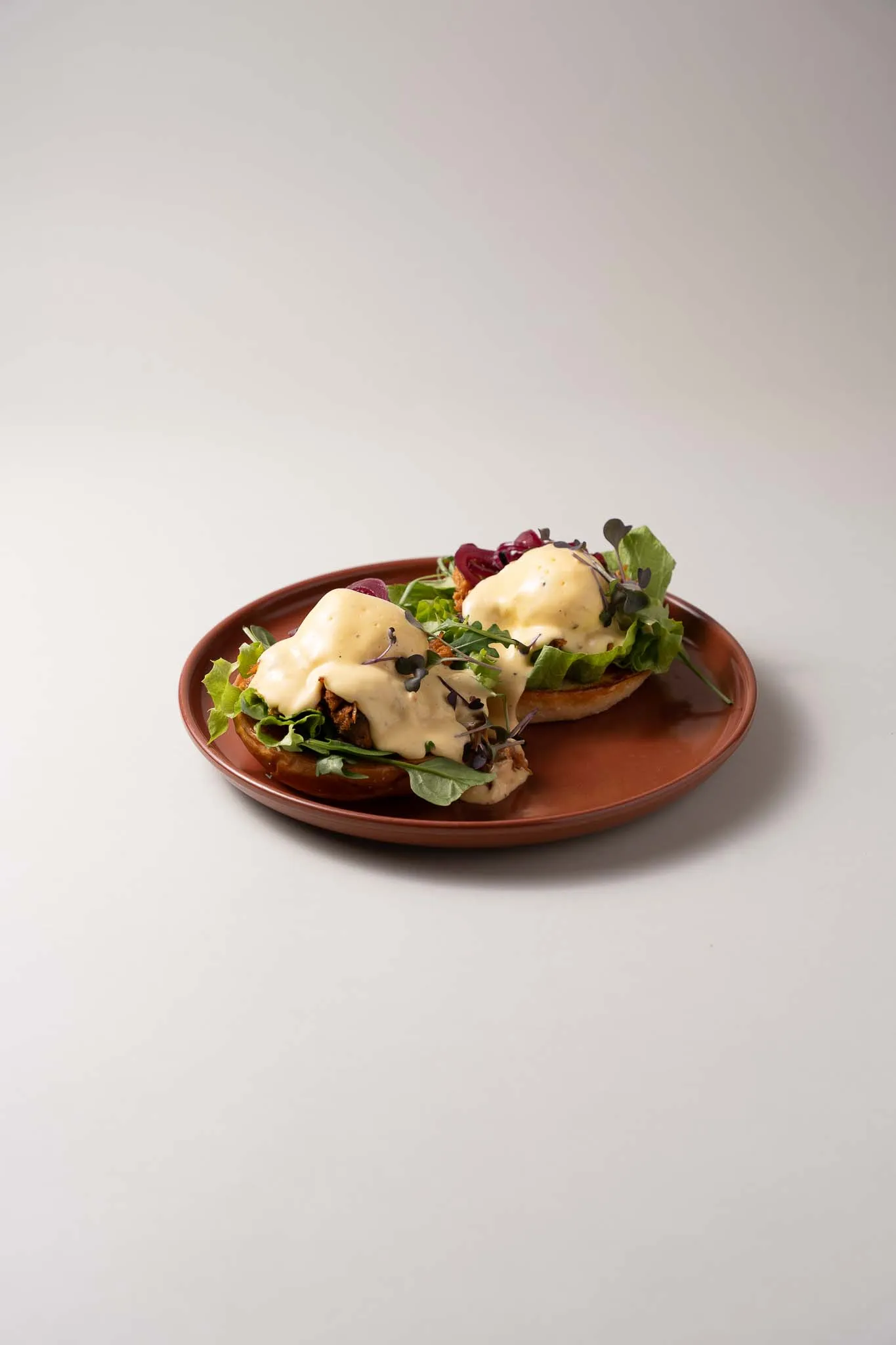 Pork Eggs Benedict
