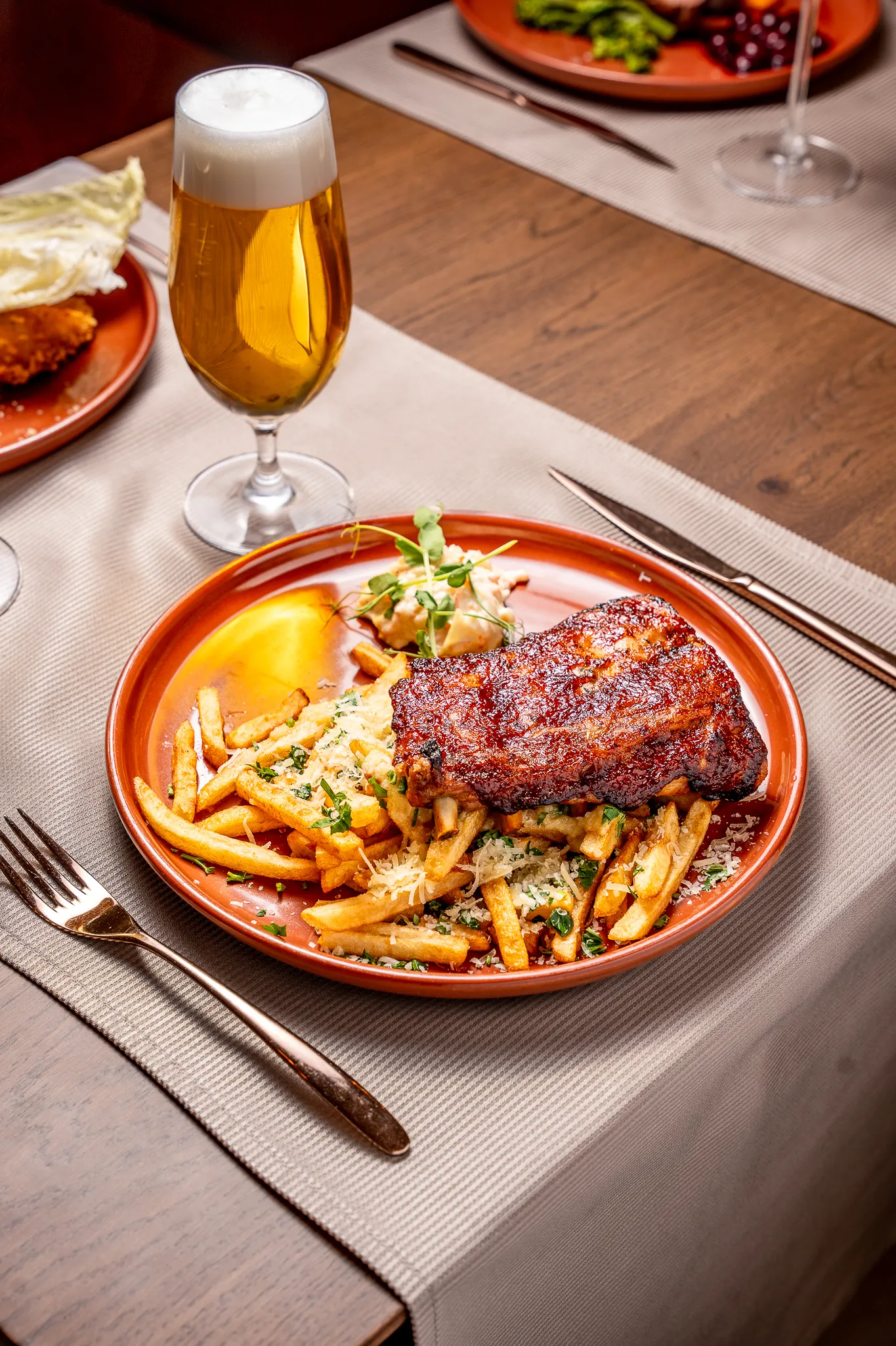 Costițe de porc confiate